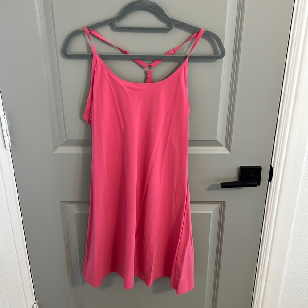Outdoor Voices Exercise Dress. Size Large. Pink